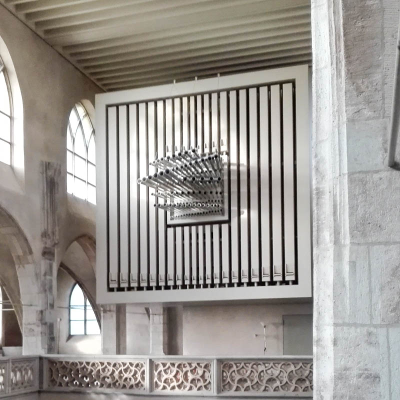 Prospektansicht Hauptorgel St. Peter, Köln